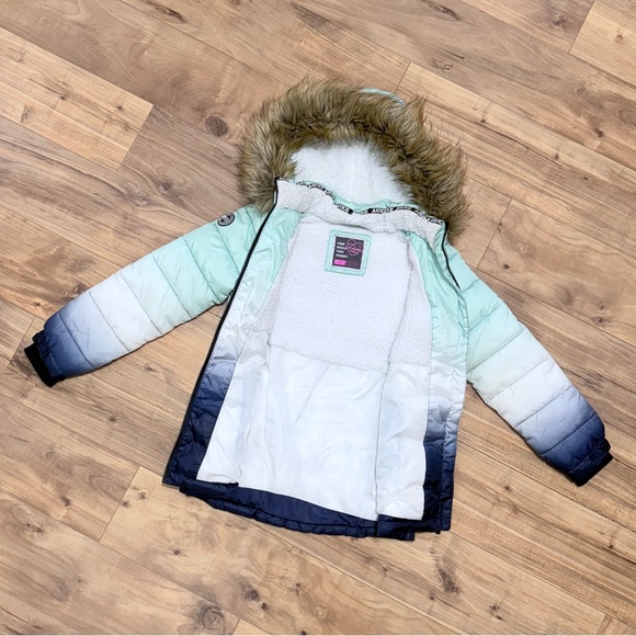 Justice Kids Puffer Jacket Size 8 - Picture 12 of 15